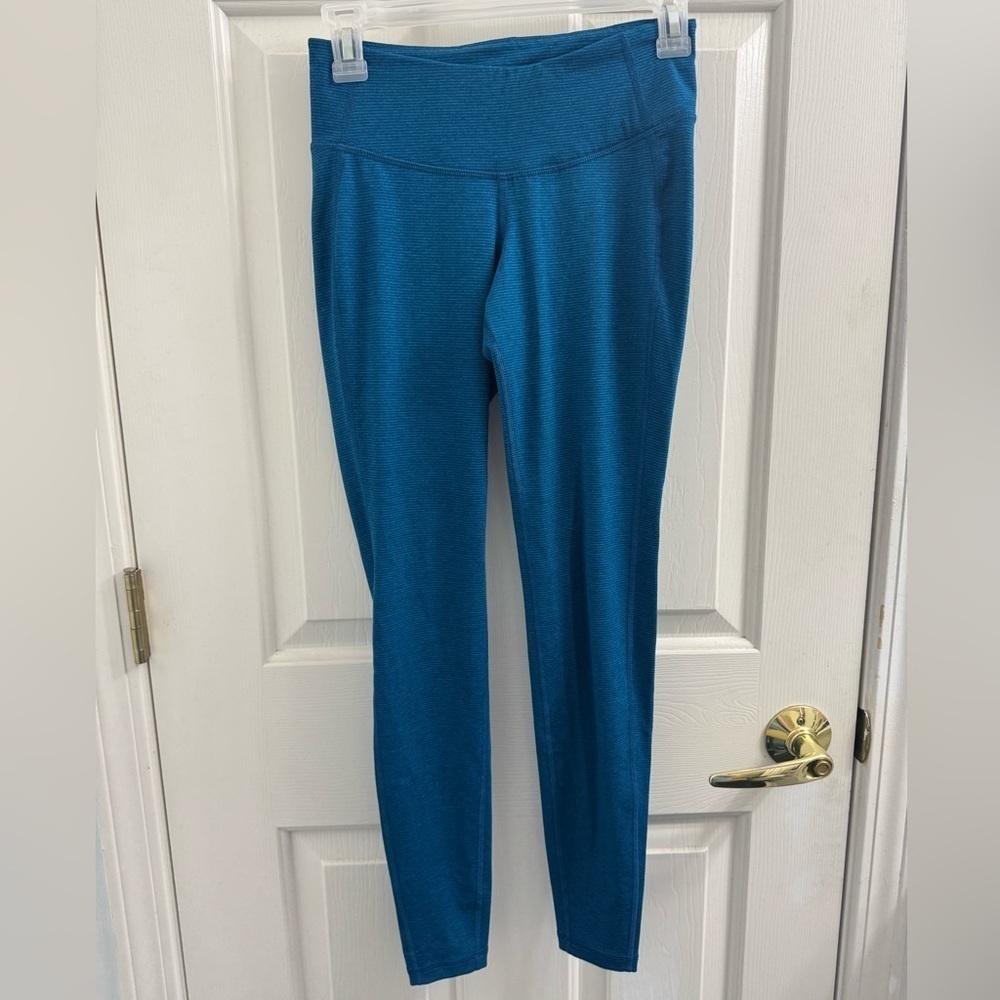 Teal High-Waisted Leggings